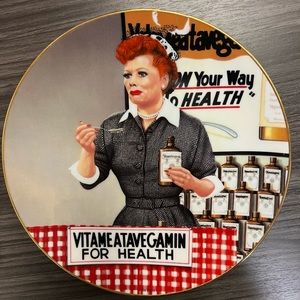I love Lucy collectors plate